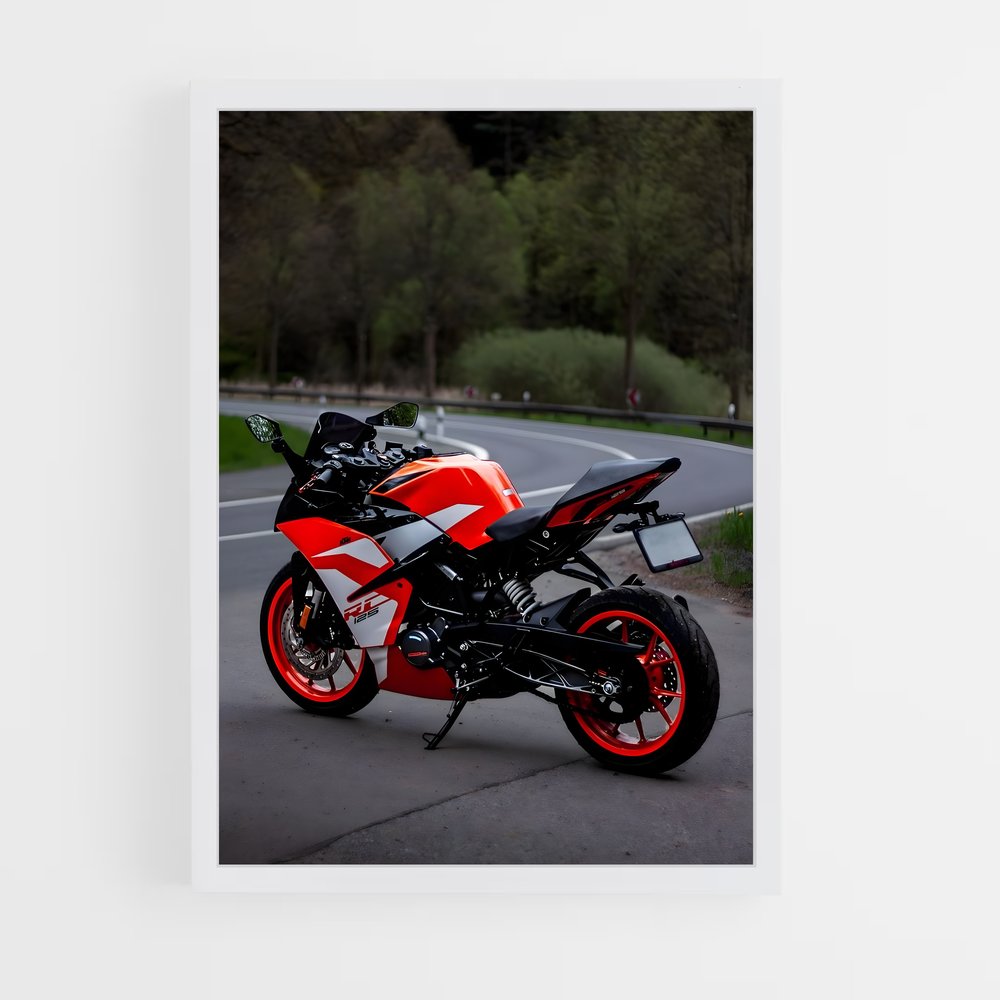 Poster Route du Rugissement – affiche KTM Moto (vue 3)